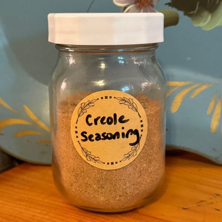 Photo of Creole Seasoning in a Mason Jar