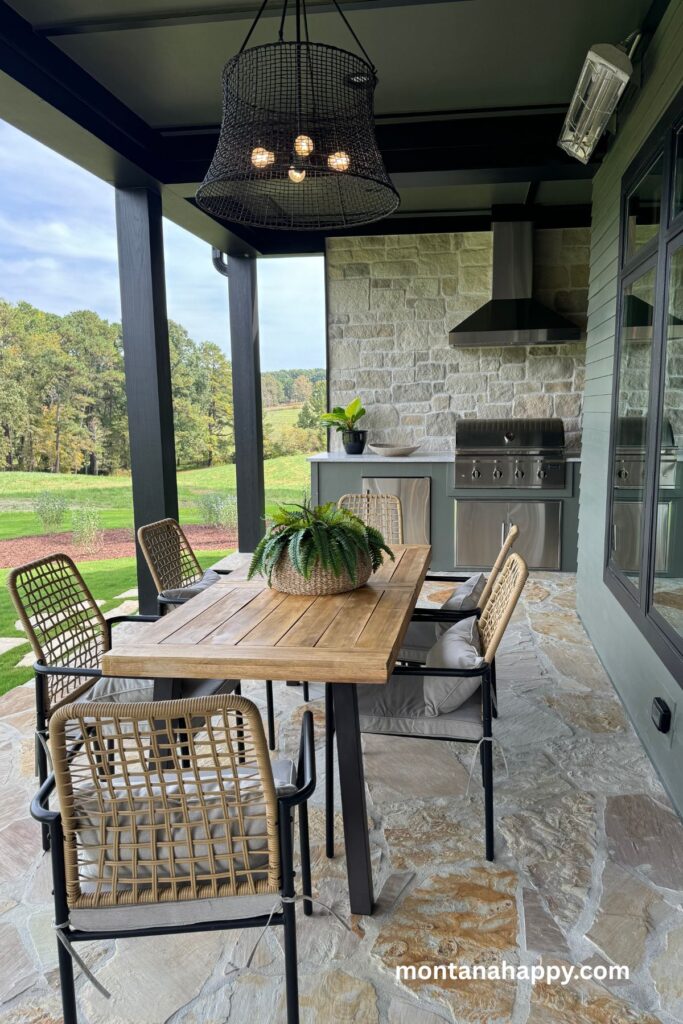 Modern Outdoor Kitchen Design -