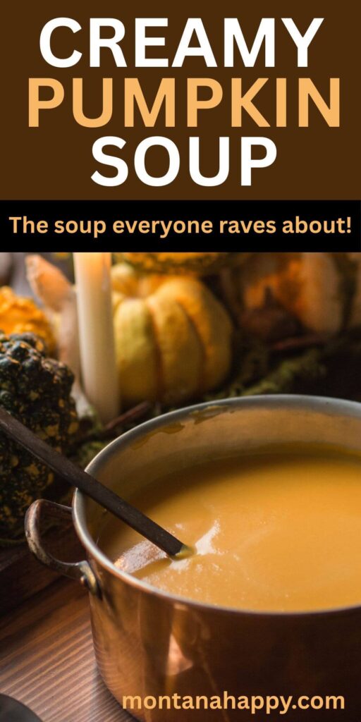 Creamy Pumpkin Soup Recipe 