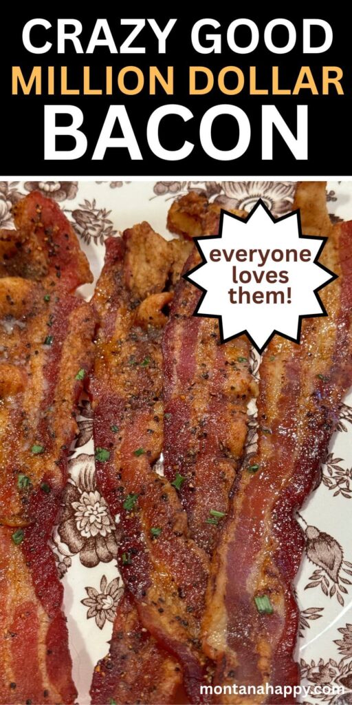 Crazy Good Million Dollar Bacon Recipe - This Million Dollar Bacon recipe is the ultimate breakfast indulgence, turning simple bacon into a sweet, savory, and irresistible treat. Thick-cut bacon is coated in brown sugar, a hint of spice, and baked until perfectly caramelized, creating crispy edges with a chewy center that feels extra luxurious. Perfect for weekend brunch, holiday breakfasts, or a special morning spread, this sweet and smoky bacon recipe pairs beautifully with eggs, pancakes, and breakfast casseroles. If you’re looking for an easy bacon recipe that elevates any breakfast or brunch table, this Million Dollar Bacon is guaranteed to steal the show.