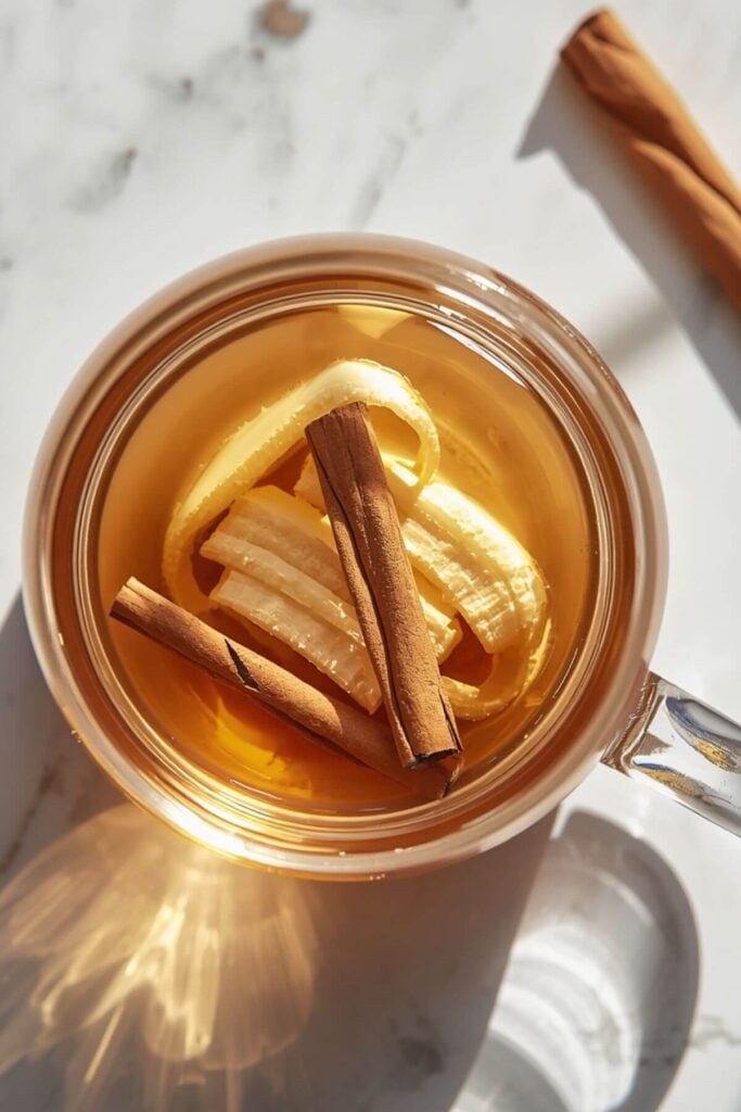 Banana Peel Uses * Photo of Banana Peel Tea 