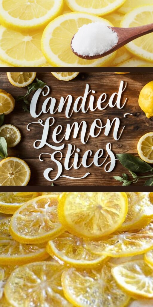 Easy Candied Lemon Slices Recipe