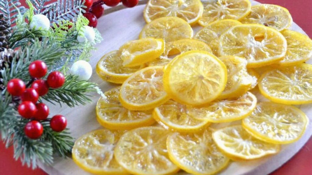 Homemade Candied Lemon Slices