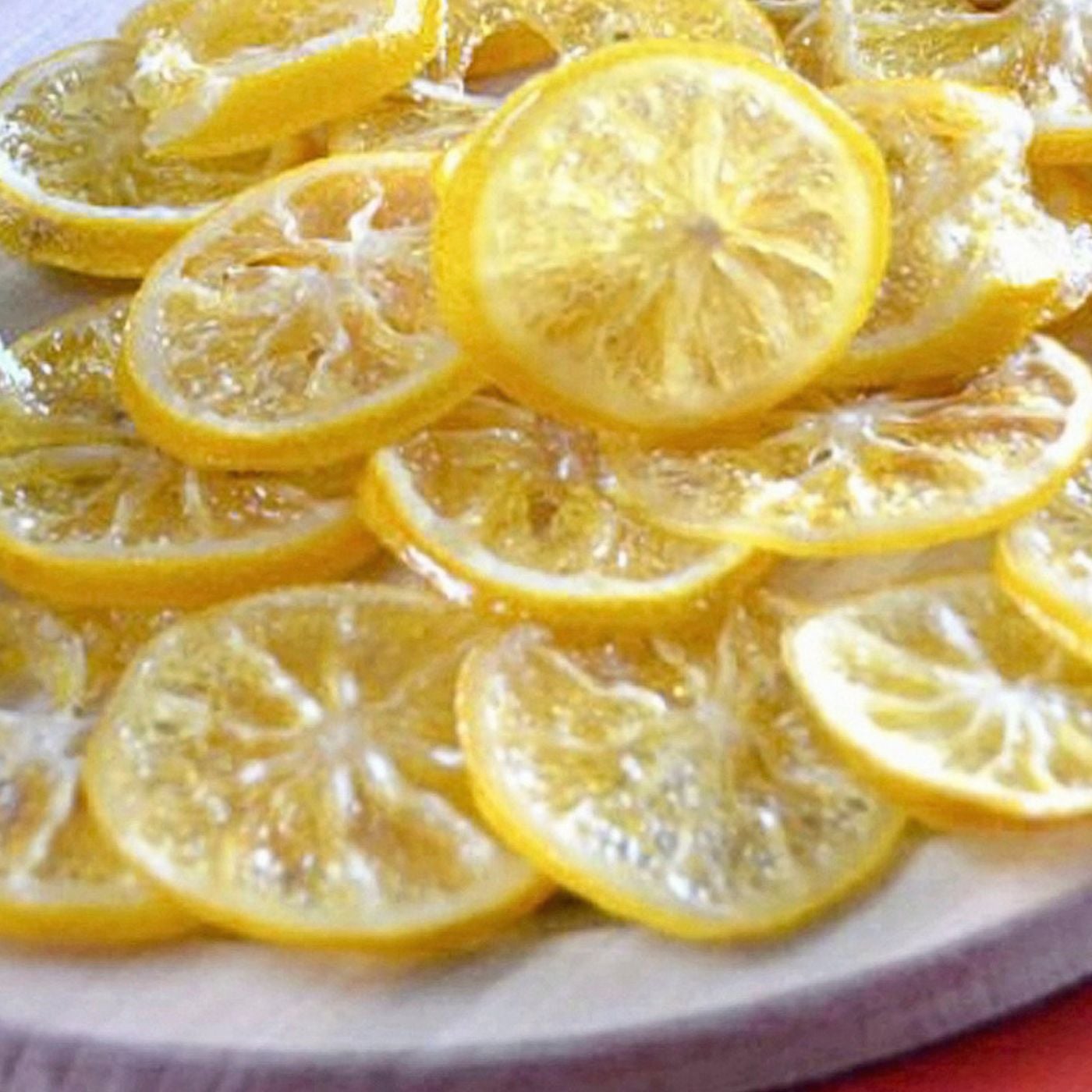 Homemade Candied Lemon Slices Recipe