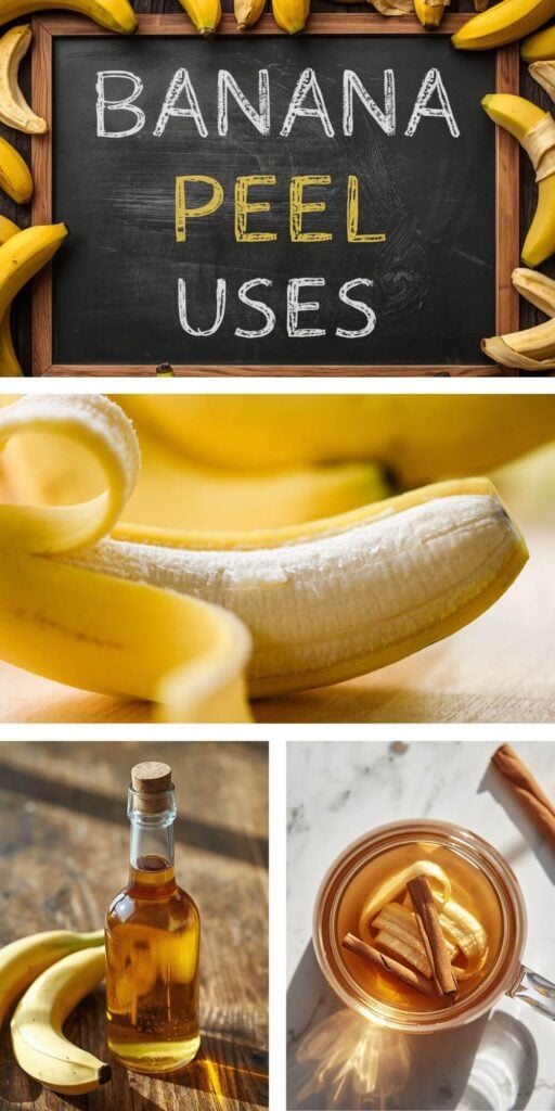 Banana peel uses are one of the best ways to reduce food waste while discovering clever gardening hacks, natural home remedies, and frugal living ideas. Learn creative ways to use banana peels in the garden as natural fertilizer, make banana peel tea for plants, create zero-waste recipes, and try old-fashioned household tips that give kitchen scraps a second life. If you love sustainable living, composting tips, DIY beauty ideas, and natural gardening methods, these banana peel uses will completely change the way you look at this everyday kitchen scrap.