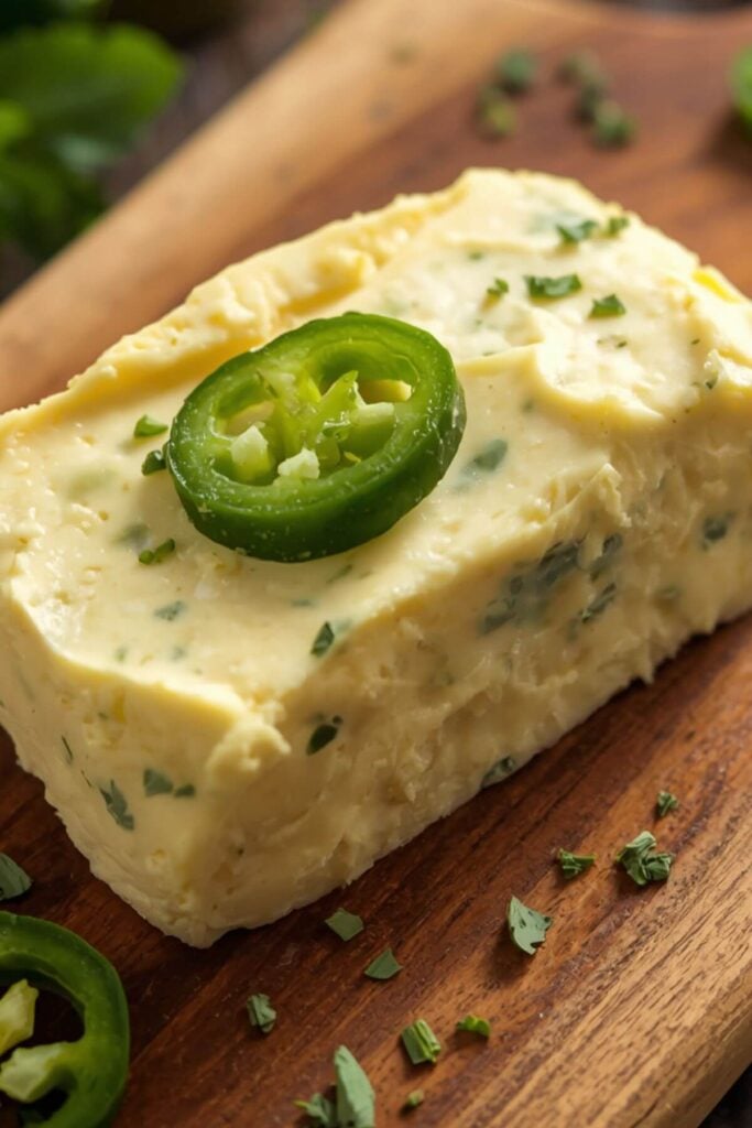 How to Preserve Jalapeños * Photo of Jalapeño Compound Butter 