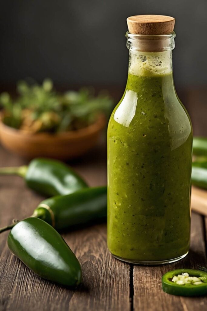 How to Preserve Jalapeños * Photo of Jalapeño Hot Sauce  