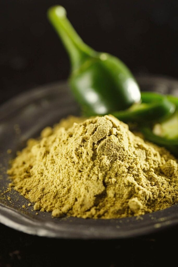 How to Preserve Jalapeños * Photo of Jalapeño Powder 
