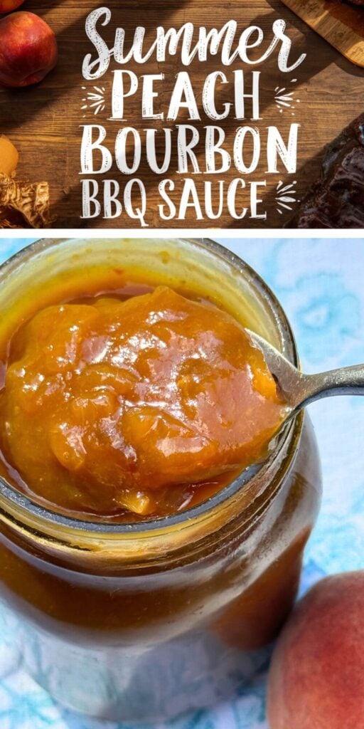 Photo of Peach Bourbon BBQ Sauce Recipe 