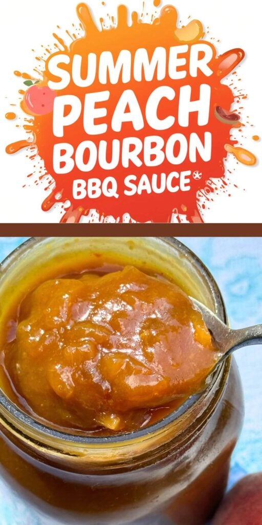 Photo of Summer Peach Bourbon BBQ Sauce Recipe 