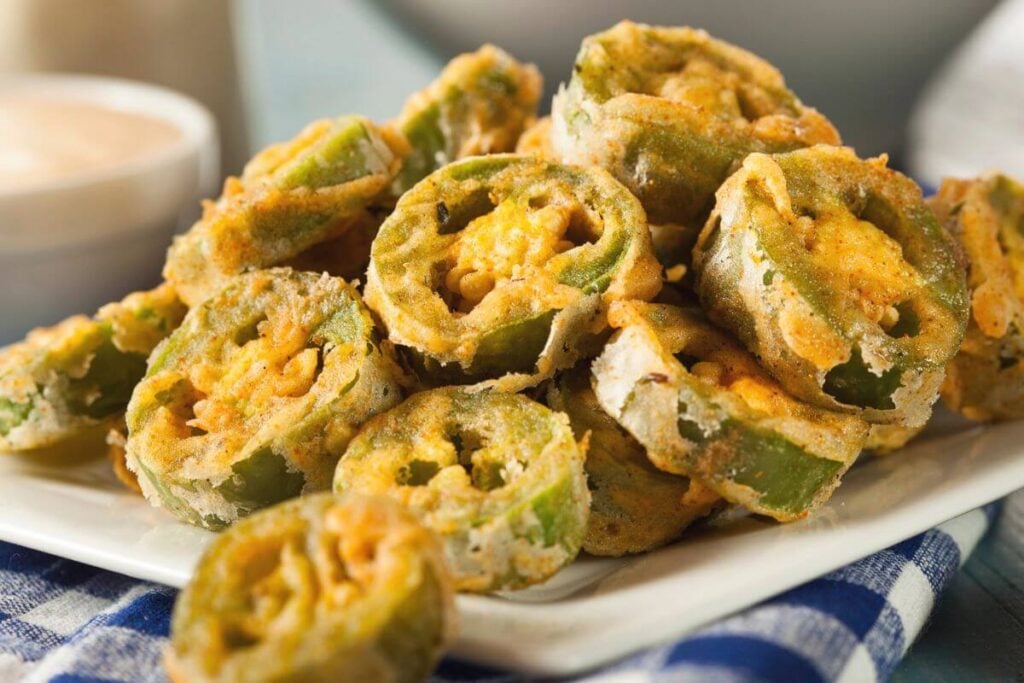 Ultimate List of Jalapeño Recipes * Photo of Fried Jalapeño Slices