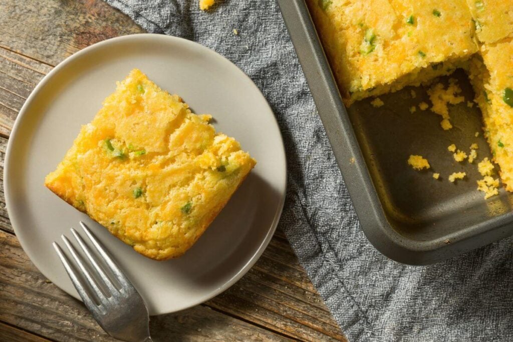 Ultimate List of Jalapeño Recipes * Photo of Jalapeño Cheddar Cornbread 