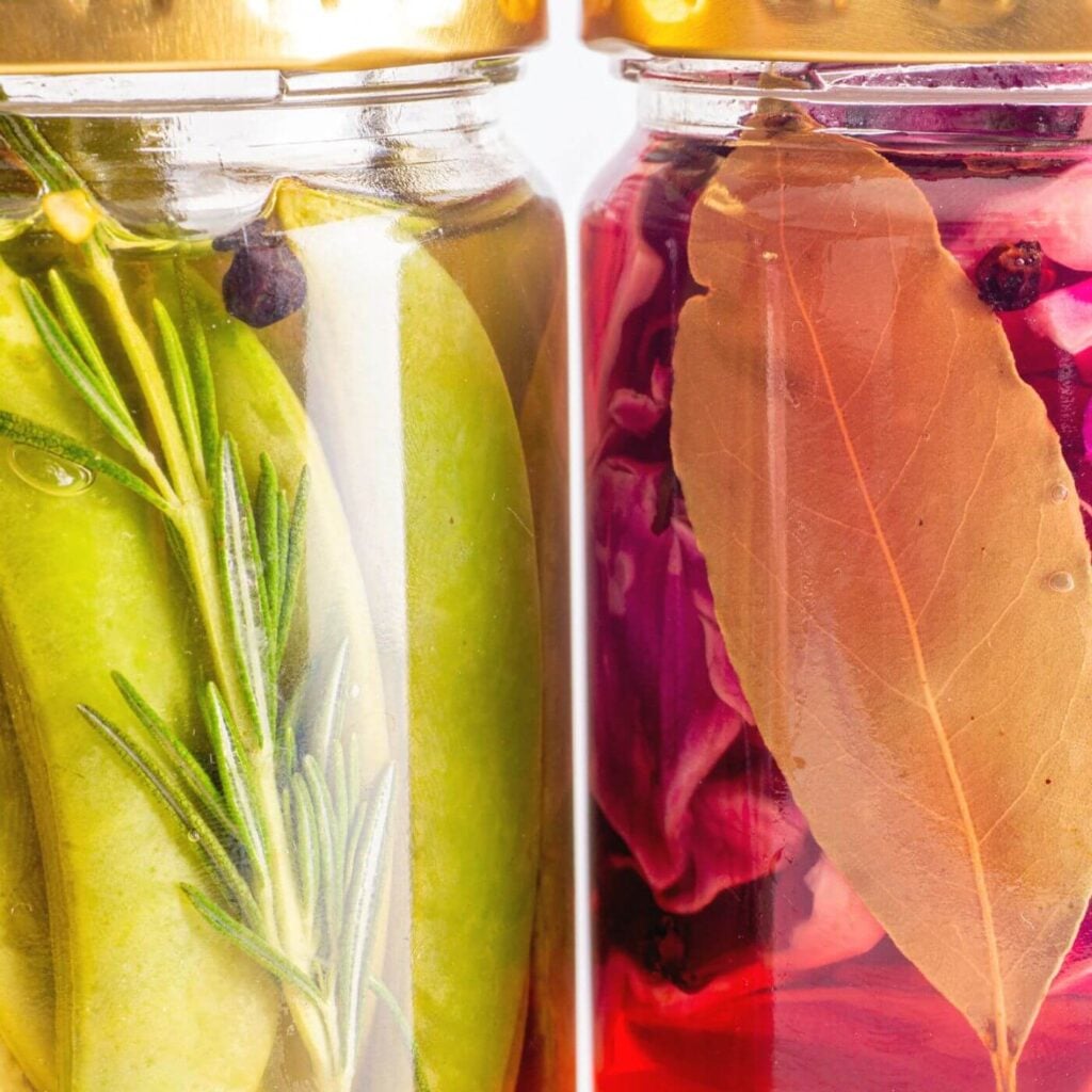 Ultimate List of Quick Pickle Recipes * Photo of Quick Pickles in Jars