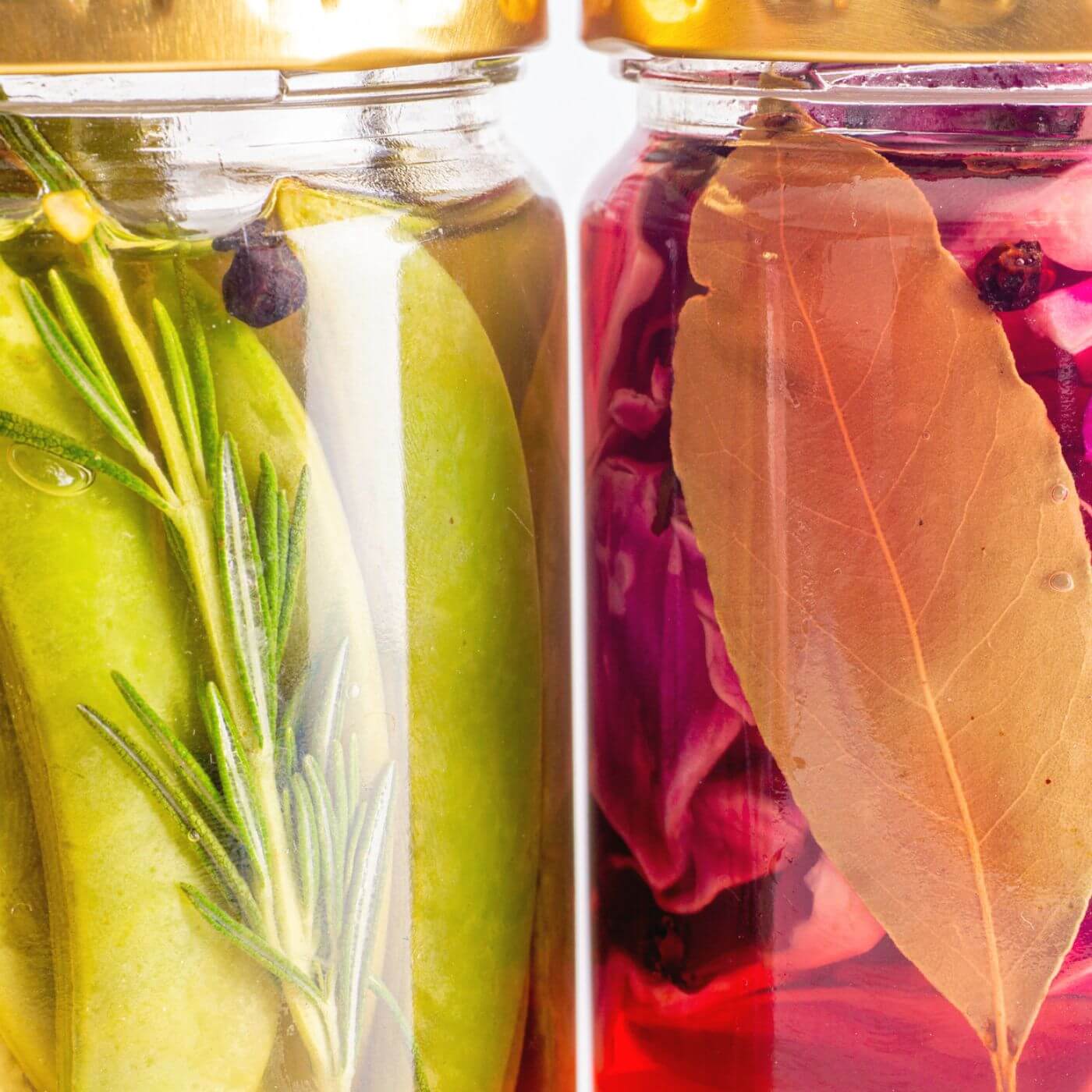 Ultimate List of Quick Pickle Recipes * Photo of Quick Pickles in Jars
