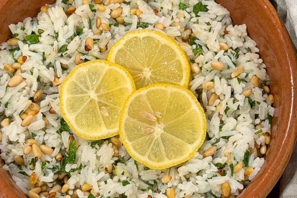 Photo of Easy Lemon Rice for Salmon