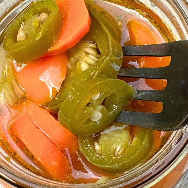 Photo for Mexican Pickled Carrots and Jalapeños (Escabeche)