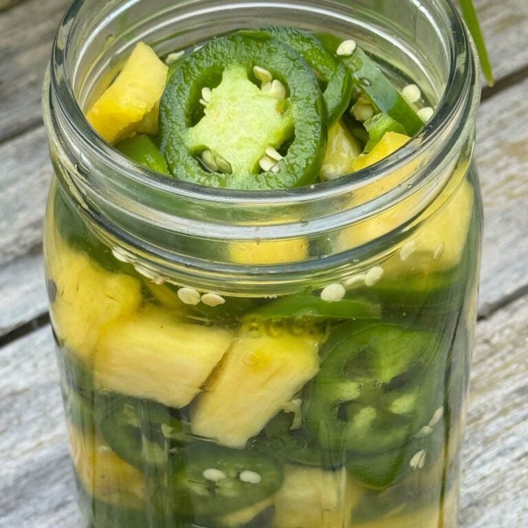 Photo of Quick Pickled Pineapple and Jalapeños