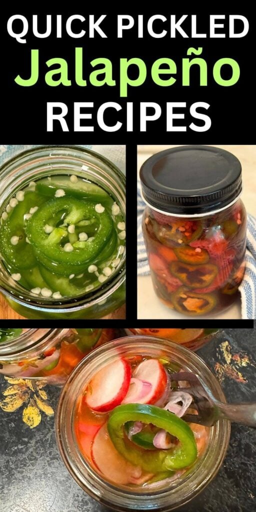 Quick Pickled Jalapeño Recipes * Photo of 3 Quick Pickled Jalapeños 