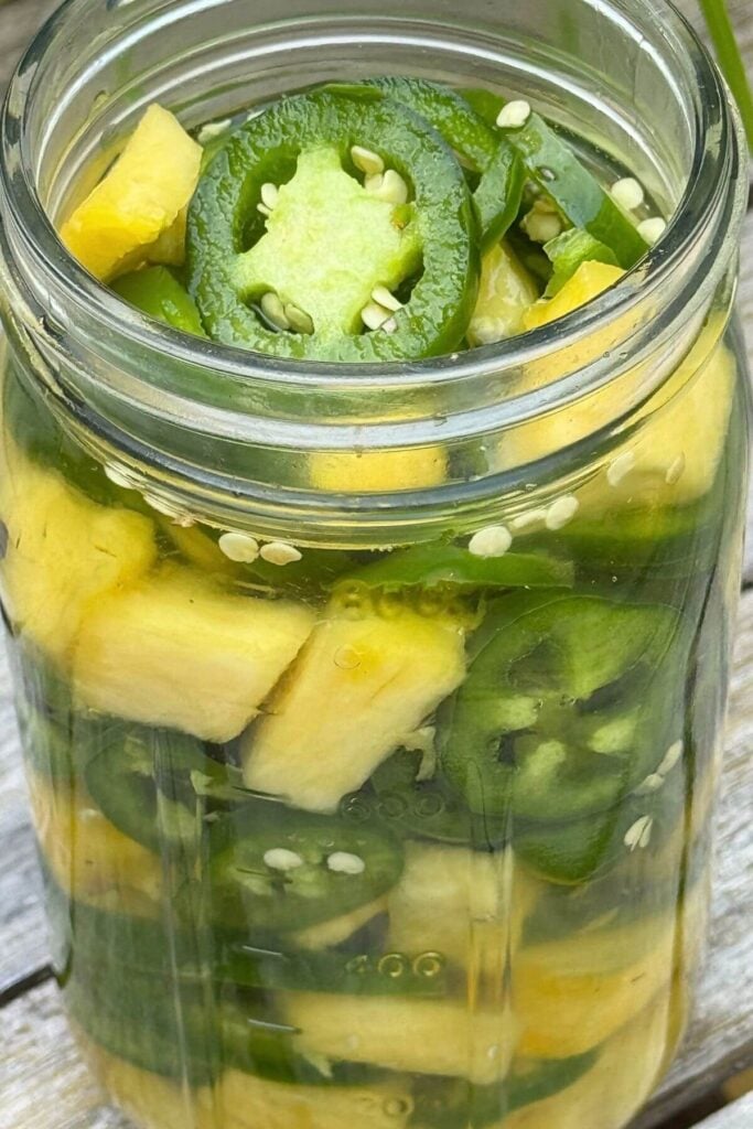 Quick Pickled Jalapeño Recipes - Quick Pickled Pineapple and Jalapeños 