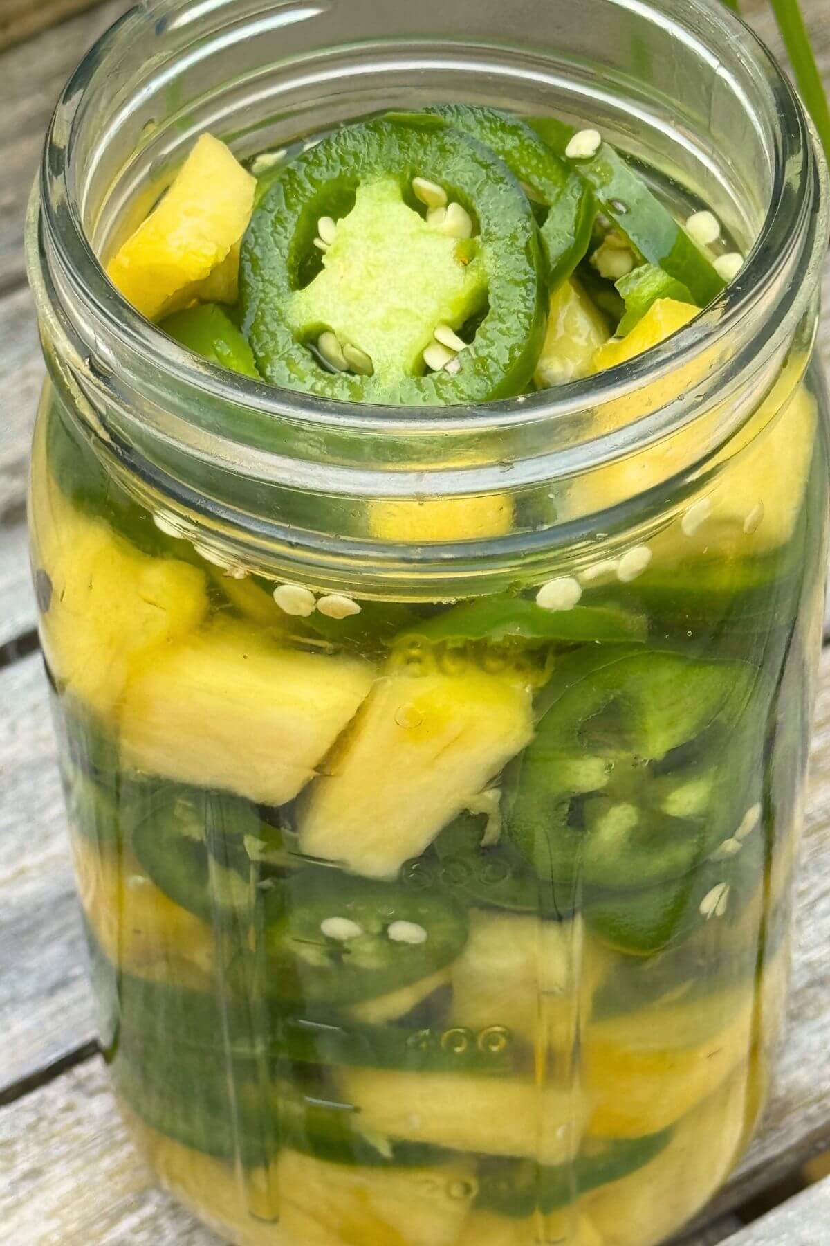 Photo of Quick Pickled Pineapple and JalapeƱos